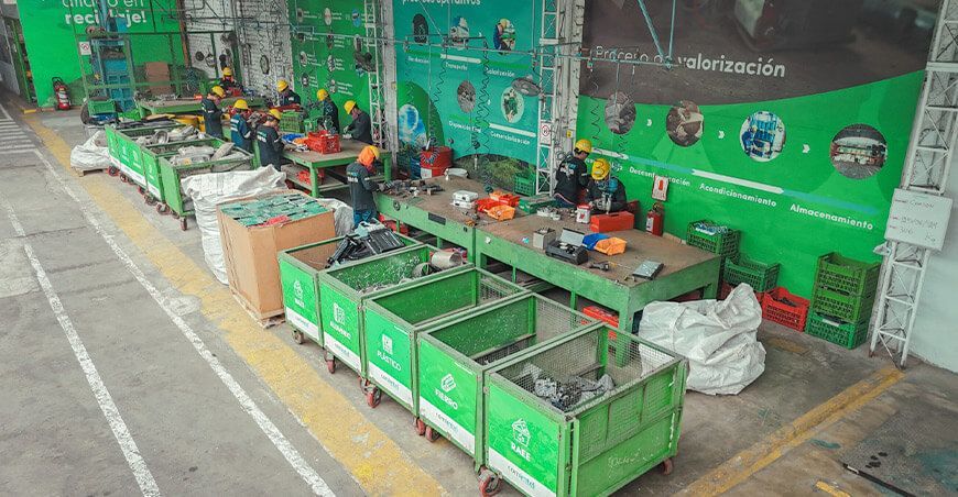 Descubre tres soluciones innovadoras de reciclaje en el mayor evento minero del Perú Expomina