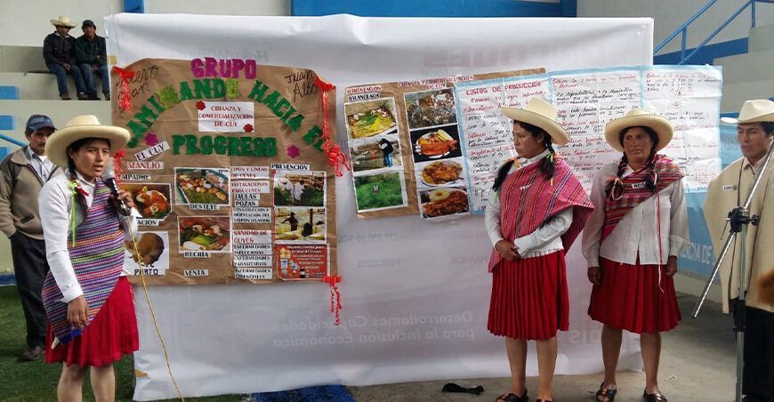 Foncodes impulsa 350 emprendimientos rurales inclusivos en Cajamarca panificación productores