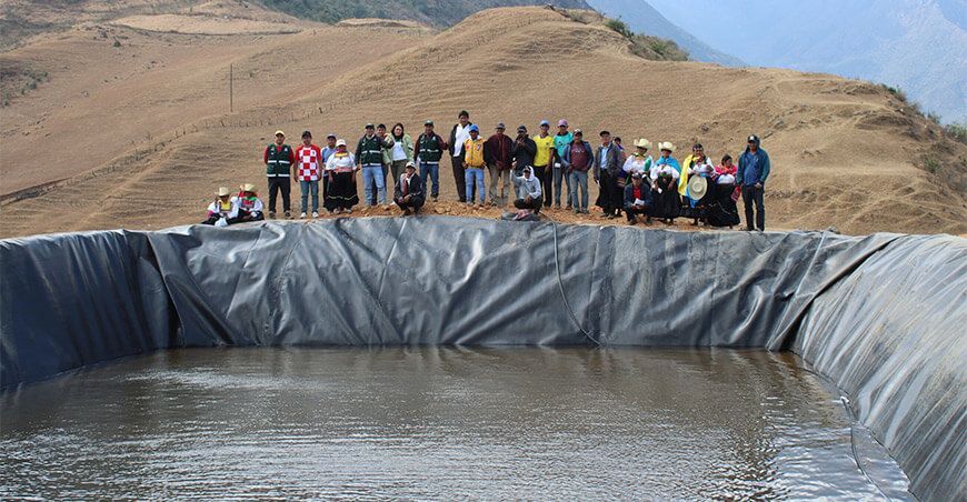 microrreservorio Cañaris Lambayeque Perú