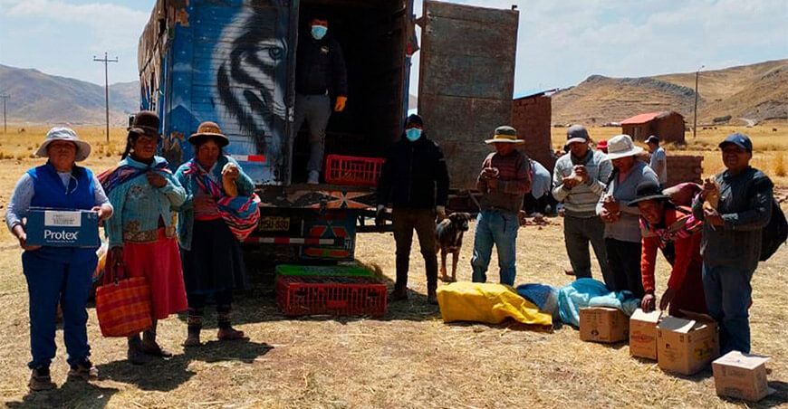 GORE Puno cuyes mejorados a beneficiarios del Proyecto Seguridad Alimentaria