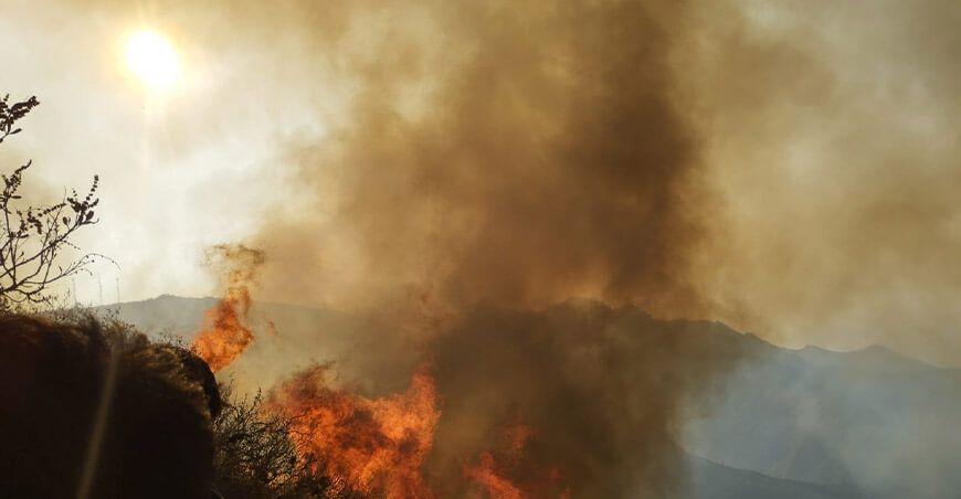 Incendios forestales Cajamarca Perú