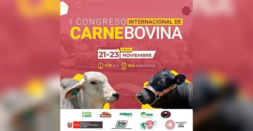 INIA organiza el I Congreso Internacional de Carne Bovina Perú