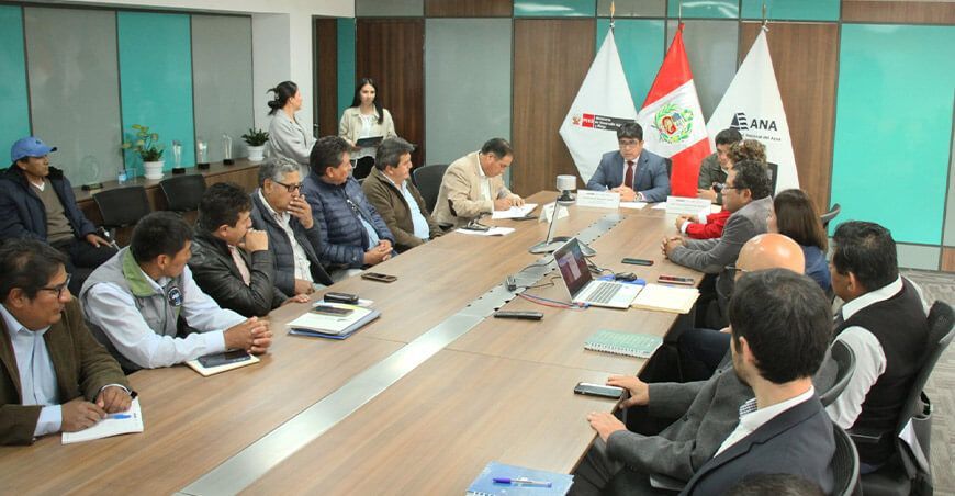 jefe ANA, José Genaro Musayón Ayala, anunció que su administración dará prioridad a la formalización de los derechos de uso del agua