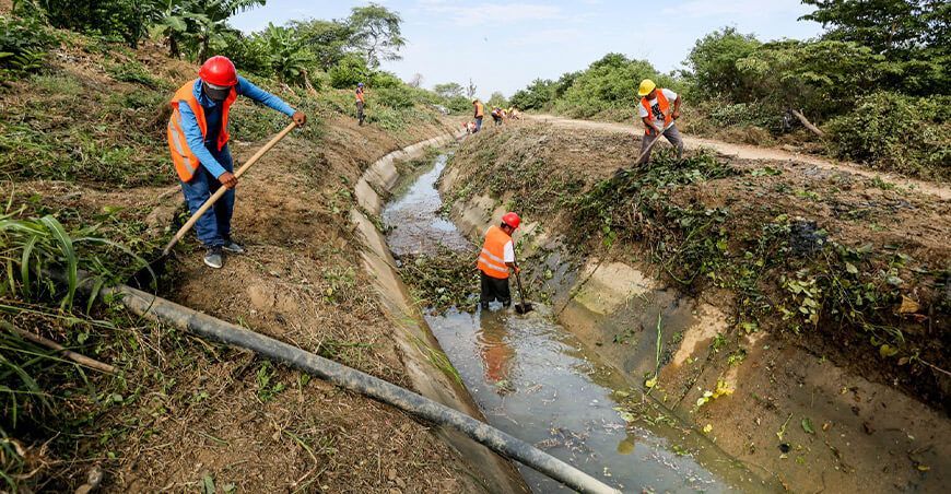 Midagri canales de de riego juntas de usuarios de riego Perú