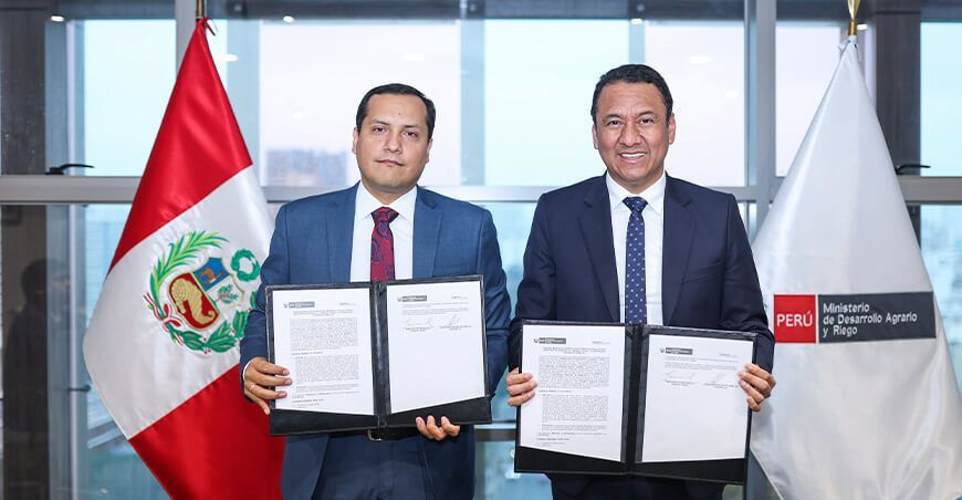 Midagri suscribió convenio marco de cooperación interinstitucional con la Asociación Peruana de Semillas