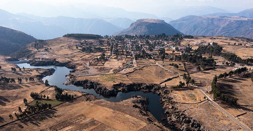 represa Millpo  Sucre Ayacucho Midagri Perú