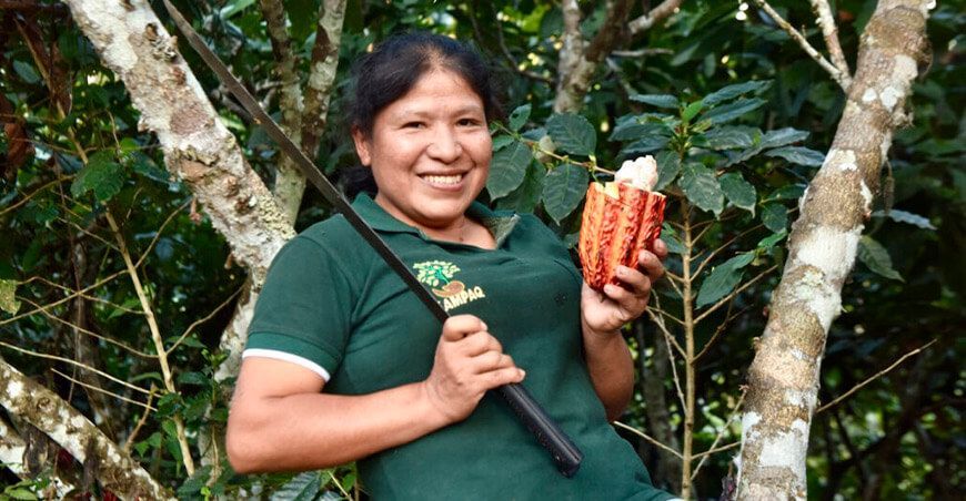 Plácida Chávez Salinas, mejor productora de cacao del Vraem Premios Summum 2024