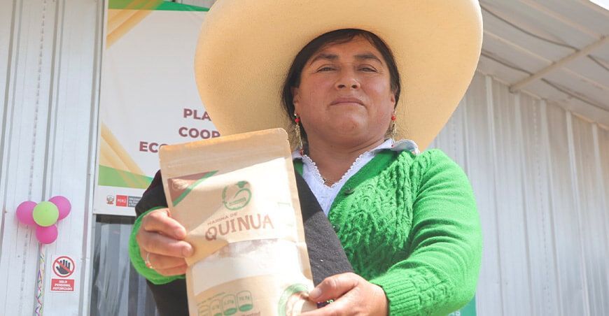 La Libertad: Midagri entregó planta procesadora de granos andinos a cooperativa de Huamachuco