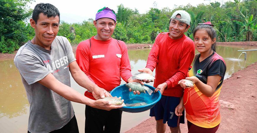 Más de 3600 familias quechua-lamistas reciben capacitación y capital semilla en San Martin Perú