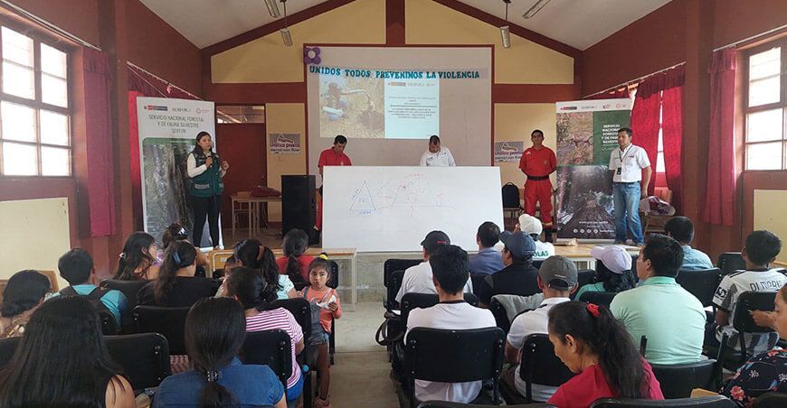 Serfor desarrolla talleres en regiones para prevenir y reducir los incendios forestales 