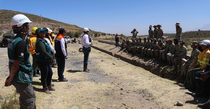 Serfor capacitó a comunidades campesinas y nativas para responder de forma oportuna ante incendios forestales