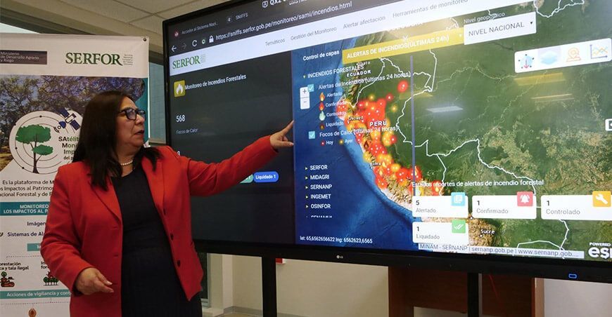 Serfor insta a adoptar prácticas responsables para prevenir incendios forestales