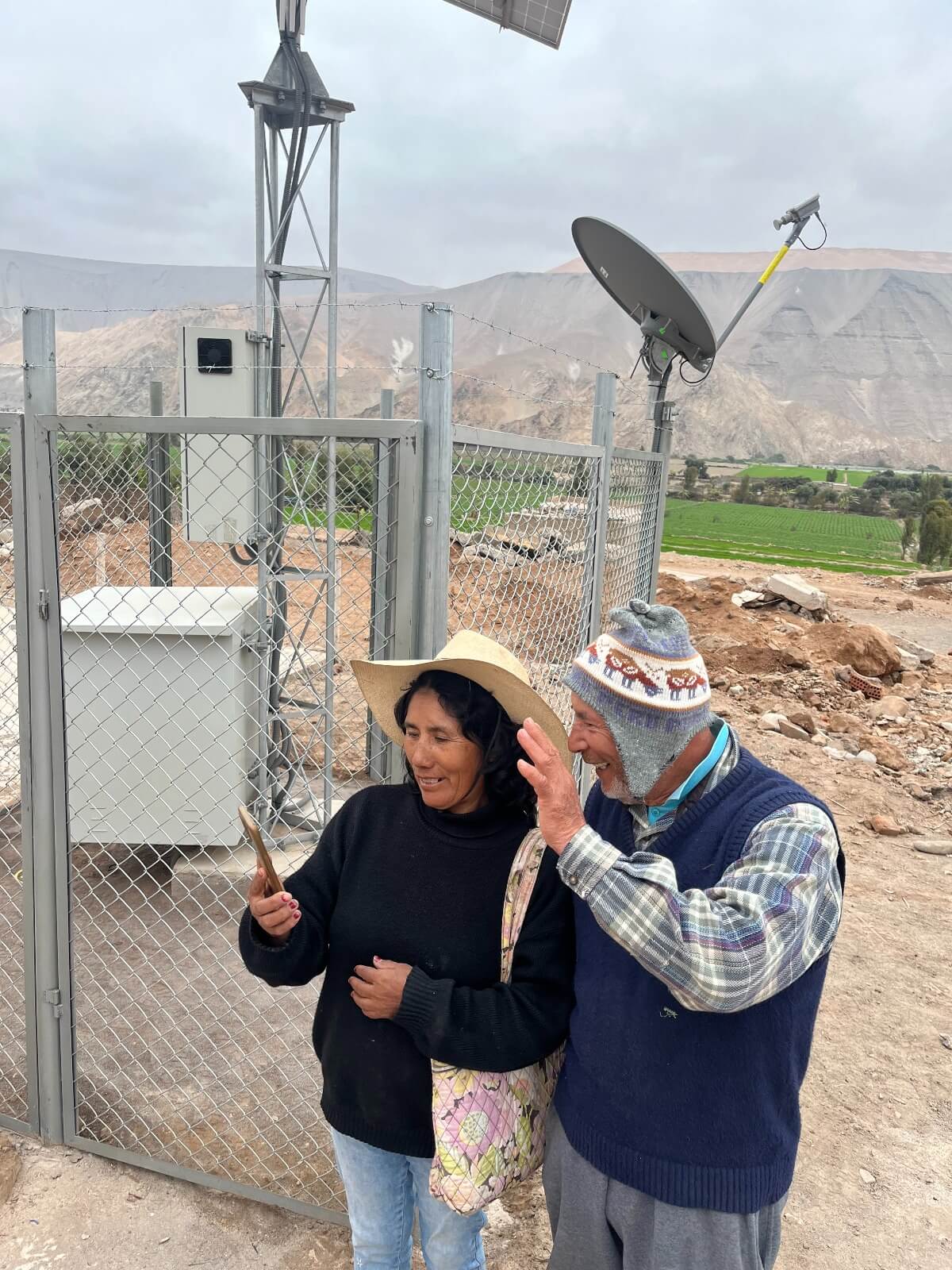 Southern Perú reduce la brecha digital al conectar 5 zonas con servicios de internet satelital en Arequipa