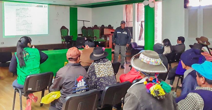ANA capacita a operadores de infraestructura hidráulica menor en gestión del agua Perú