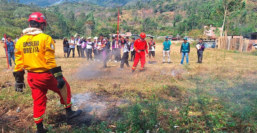 Serfor desarrolla talleres en regiones para prevenir y reducir los incendios forestales