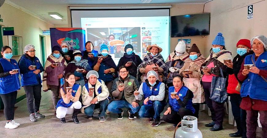 Productores de Junín se capacitaron en la elaboración de conserva de maca en almíbar