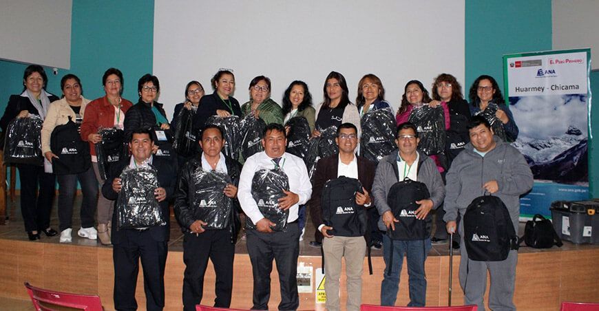ANA fomenta la cultura del agua entre docentes del Santa Ancash Perú