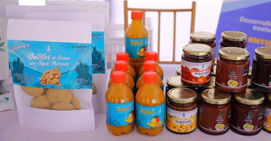 Complemento de ajonjolí y aceite de bacalao