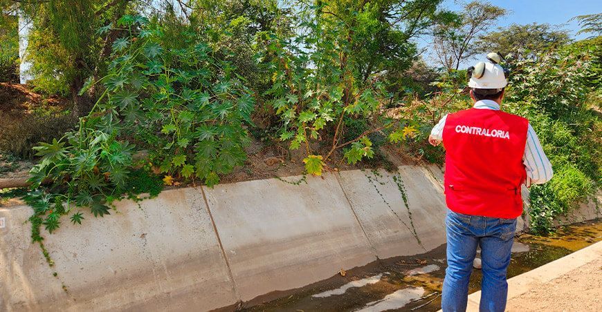 Contraloría detecta deficiencias, deterioro y demora en transferencia de obra de riego de Pacora en Lambayeque Perú