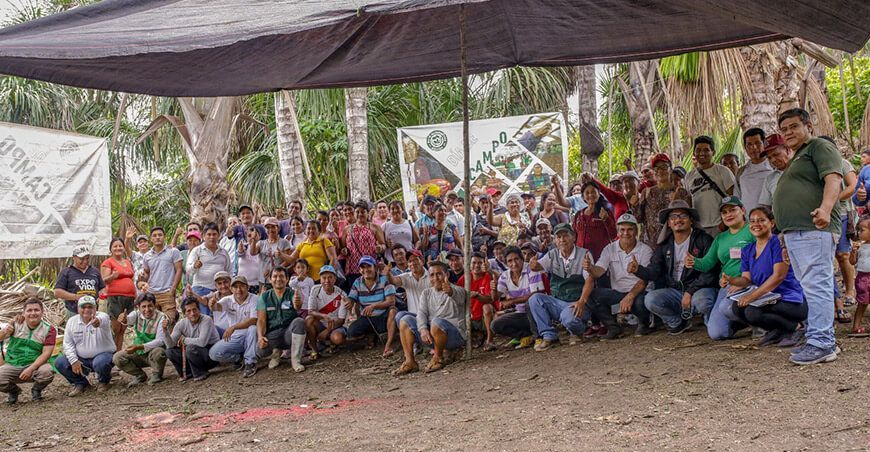 Devida fortaleció capacidades de líderes cacaoteros en Campanilla San Martín Perú