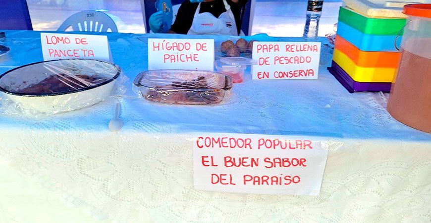 Desarrollan prototipos de adobado de hígado, panceta e intestino de paiche Ucayali Perú ITP Produce