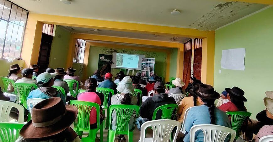 INIA impulsa Plan Técnico para mejorar la actividad agraria en 8 comunidades de Acocro Ayacucho Perú