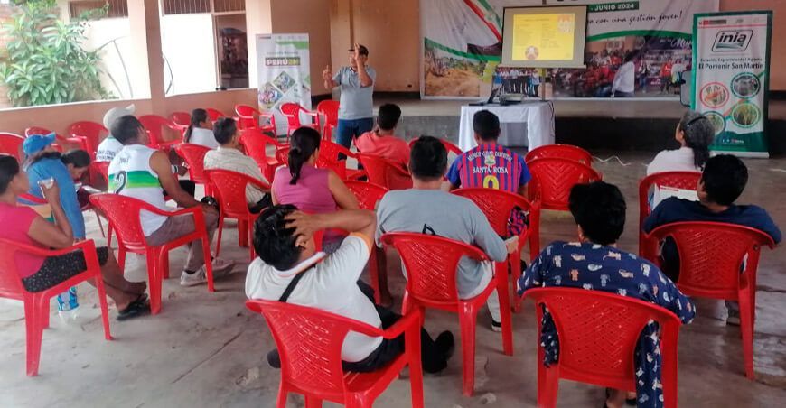 Clínica de Plantas INIA productores de San Martín Perú