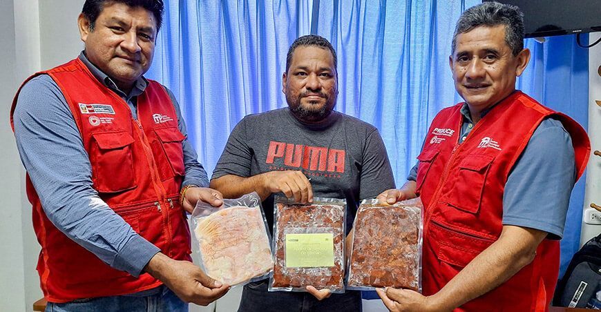 Desarrollan prototipos de adobado de hígado, panceta e intestino de paiche