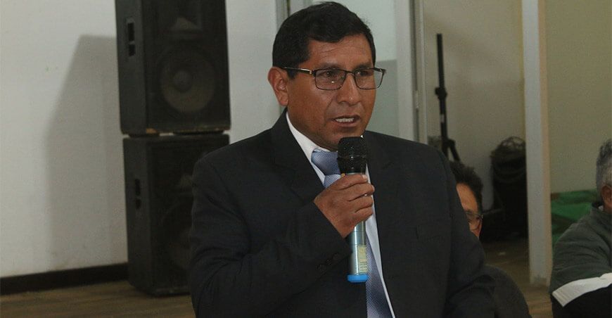 Teodosio Romero es el nuevo director regional de Agricultura de Huancavelica