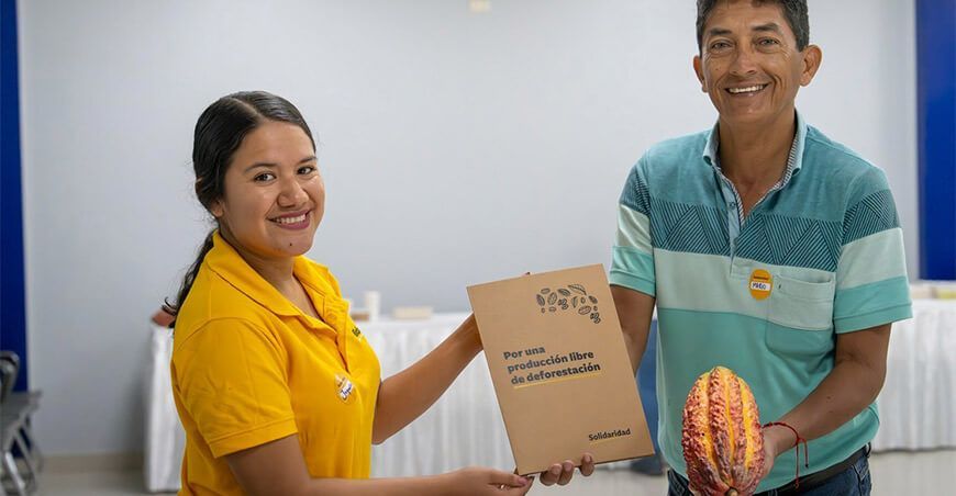 Perú impulsa una producción libre de deforestación a través de aplicativo para pequeños productores cultivo de cacao