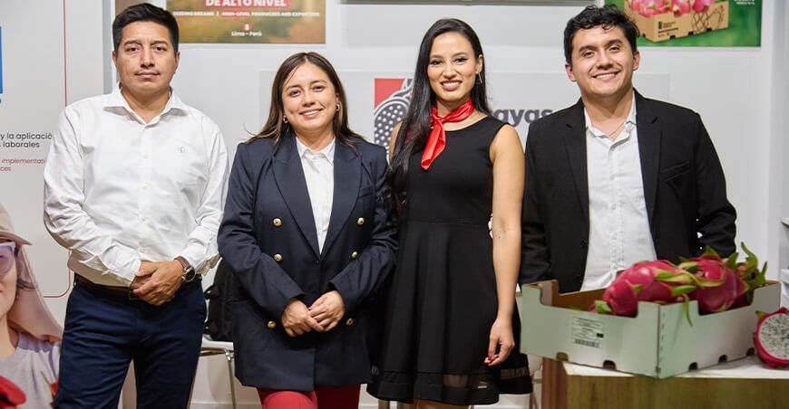 Pitahayas Baleno Perú participó en la feria internacional más grande de Europa, Fruit Attraction