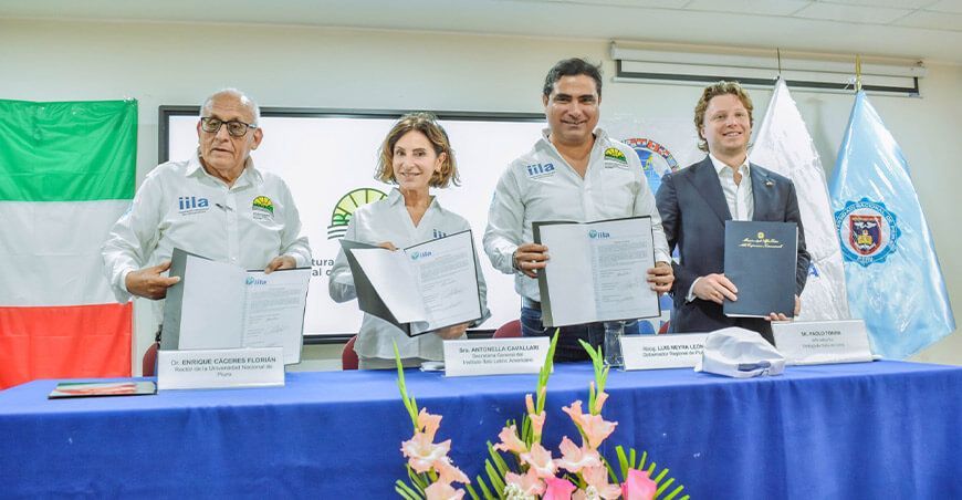 Piura ejecuta el proyecto “Agricultura sostenible resiliente al cambio climático” Perú