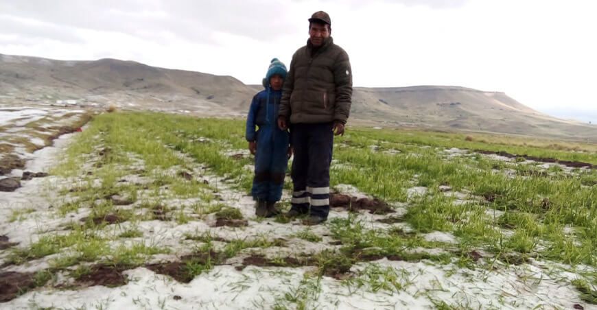 Cenepred advierte que 86 693 personas están en riesgo por bajas temperaturas nieve granizo