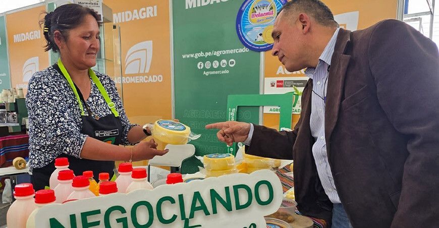 Organizaciones asistidas por Agromercado generan más de S/14 000 en ventas en Expoagro Perú