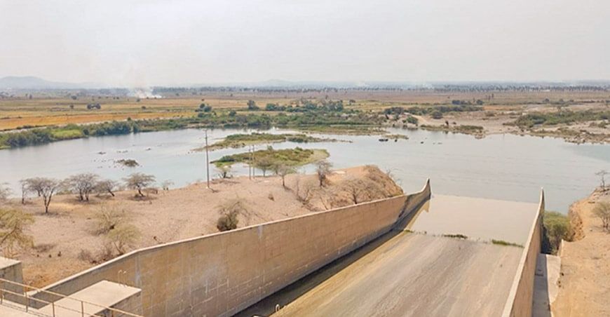 reservorio Poechos sin agua Piura déficit hídrico