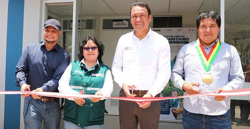 Inauguraron el centro de inspección y tratamiento fitosanitario de productos vegetales del Senasa Cusco Perú