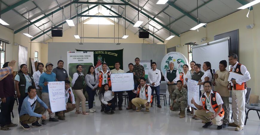 Serfor capacitó a comunidades nativas en prevención y respuesta a incendios forestales Cusco Perú