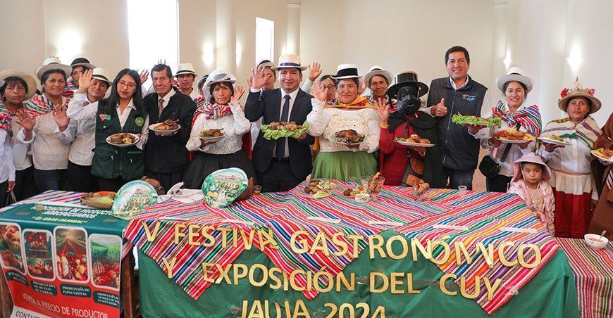 Jauja te invita al V Festival Gastronómico y Exposición del Cuy