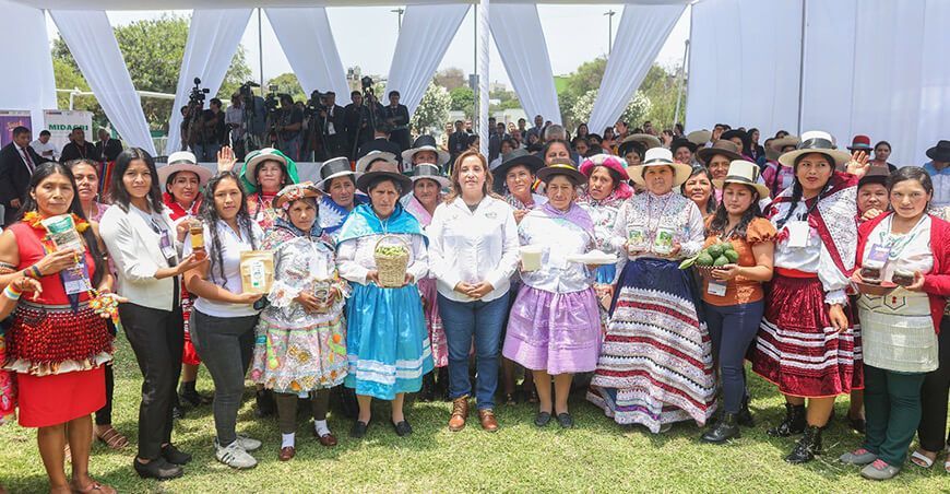 subvenciones económicas por S/9.9 millones a organizaciones agrarias de mujeres Midagri Perú