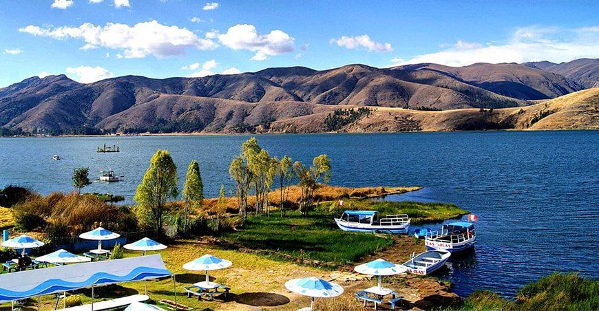 ANA apoyará la monumentación de hitos en la faja marginal de la laguna de Paca en Jauja Junín Perú