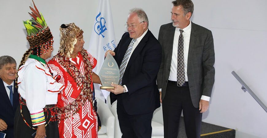 Ocho Sur es distinguida por la “Cátedra Konrad Adenauer” Perú