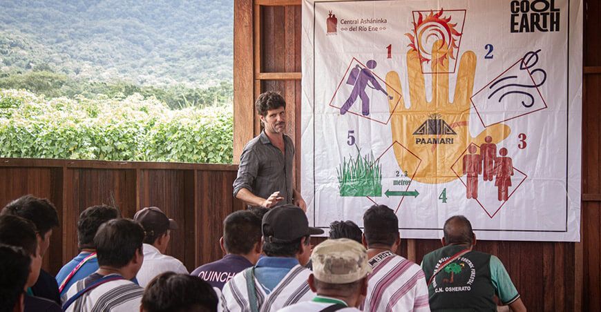 Asháninkas lideran la prevención y manejo de incendios en la selva central Perú
