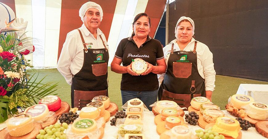 Concurso Macrorregional de Quesos - Zona Norte productores queseros Perú
