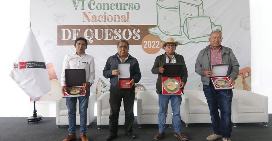 marcas lácteas han sido reconocidas en concursos macrorregionales de Quesos Perú