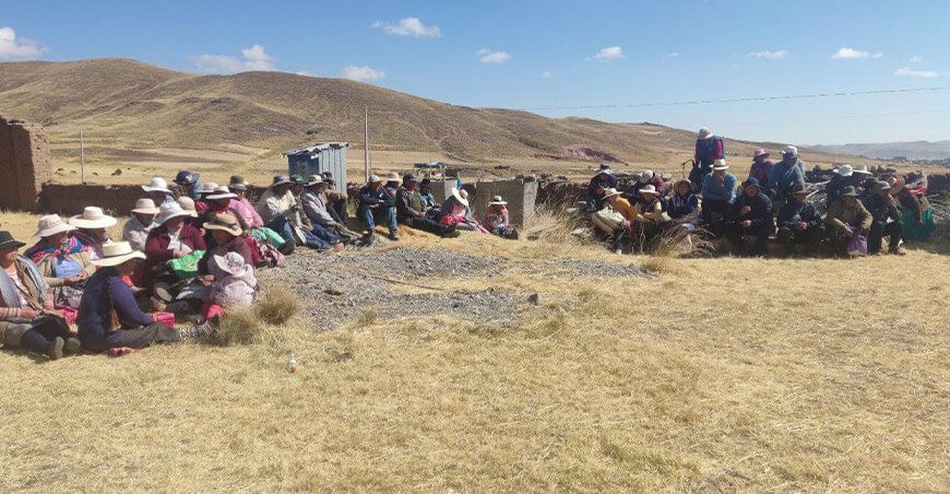 Condiciones secas persisten en el Altiplano al inicio de la temporada de lluvias sequía Perú