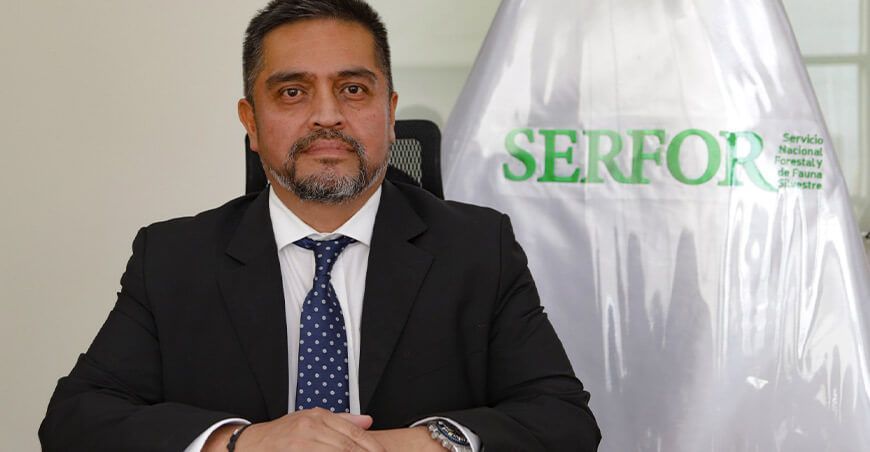 Desiderio Erasmo Otárola Acevedo es el nuevo director del Serfor