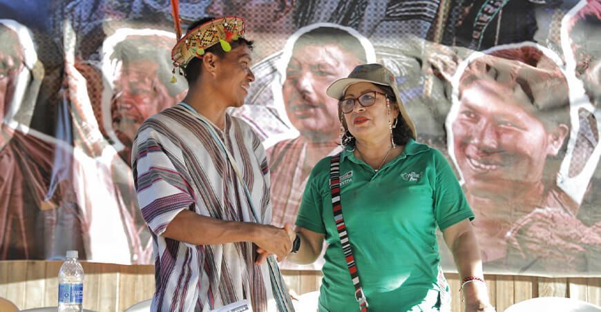 Devida fortalece trabajos de georreferenciación de territorios indígenas de Junín Perú