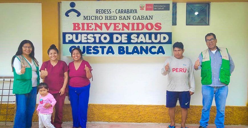 Devida culmina mejoras en Puesto de Salud y planta procesadora de cacao en San Gabán Puno Perú