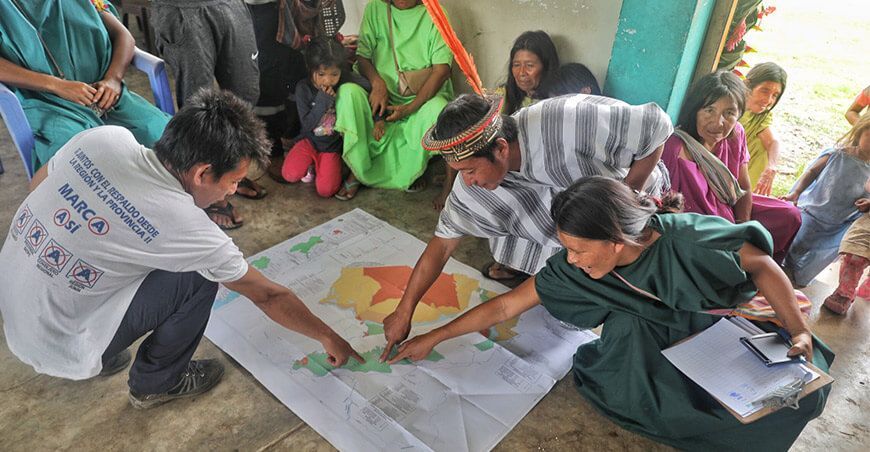 Devida fortalece trabajos de georreferenciación de territorios indígenas de Junín Perú