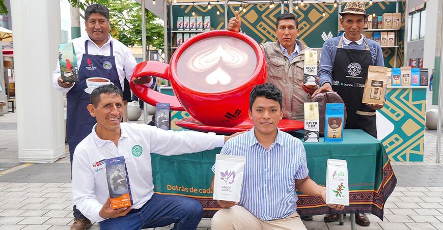 Expovida Lima asociaciones productores vendieron café cacao frutas